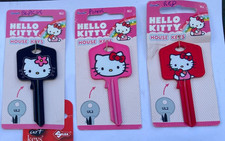 HELLO KITTY KEY BLANKS UNIVERSAL UL2 6-Pin Cylinder Key Blank **NO PINK**