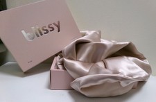 A Pair of Blissy Standard Mulberry Silk Pillow Case - Dusky Pink - CG H73