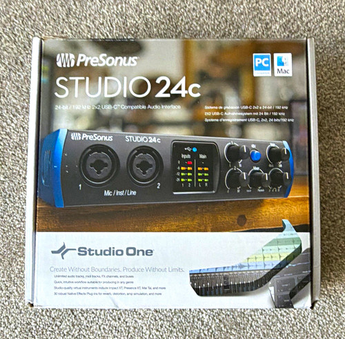 Presonus studio 24c usb - studio, usb-c