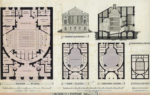 Architectural drawing design - drawing,