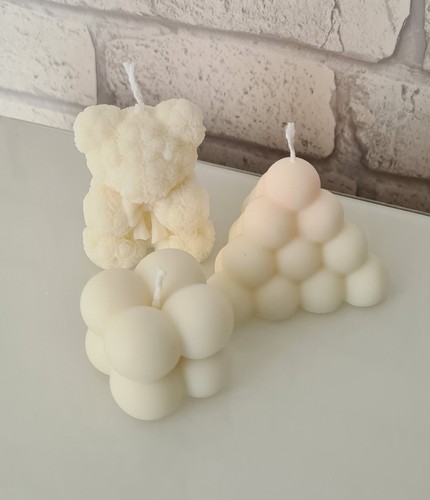 Bubble candles set hand - , 3