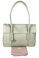Radley Shoulder Bag Work Bag Large CHATSWORTH Light Grey Leather New RRP 209