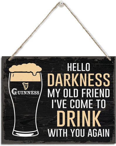 Guinness hello darkness old - my,