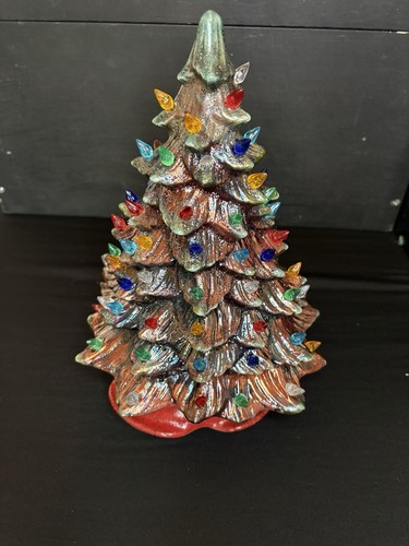 Ceramic christmas tree - christmas,
