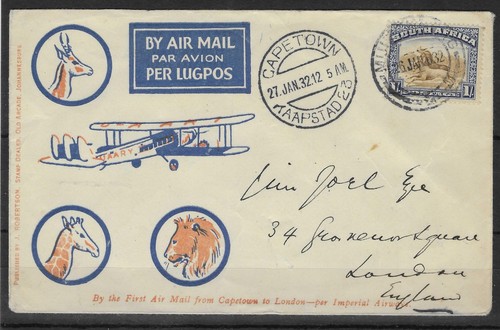 South africa 1932 first - south,