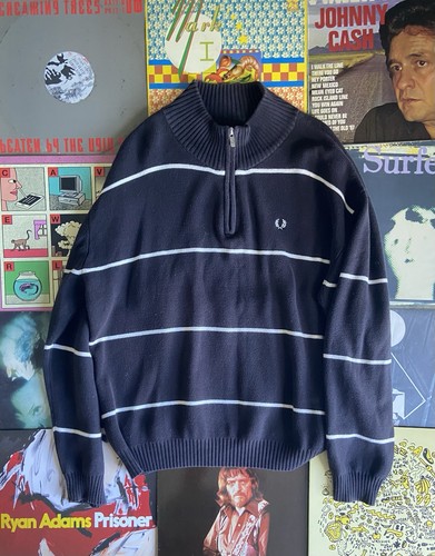Vintage fred perry quarter zip - perry,