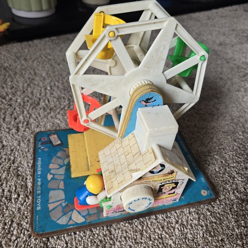 Vintage fisher price toys - vintage,
