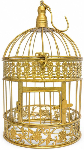 Vintage round bird cage - vintage,