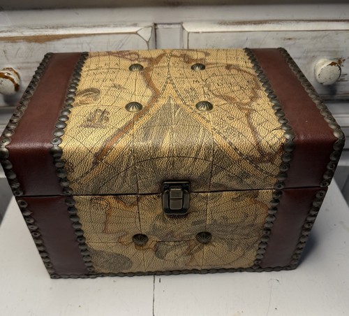 Decorative world map storage - decorative,