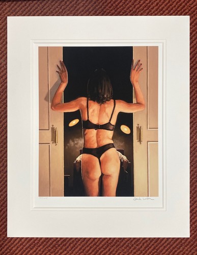 Jack vettriano mounted - jack, his