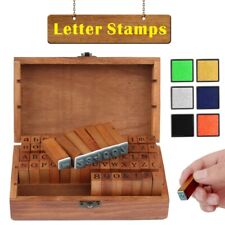 70pcs Alphabet Stamps Vintage
