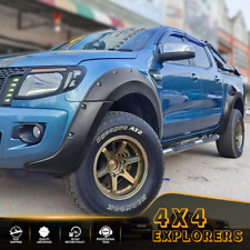 For Ford Ranger 2012-2015 T6 Wide Body Wheel Arches Fender Flares Kit Black