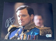 Colin Firth Signed Autograph