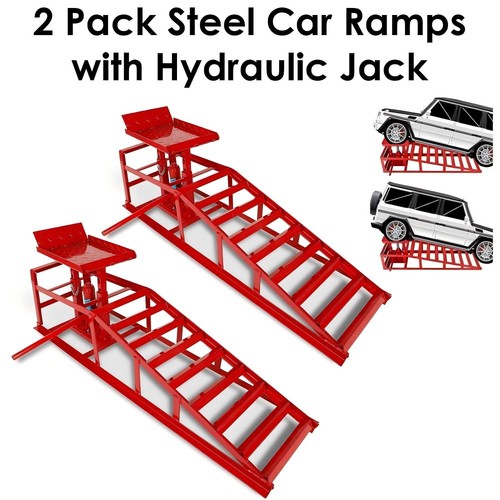Steel car ramps - x,