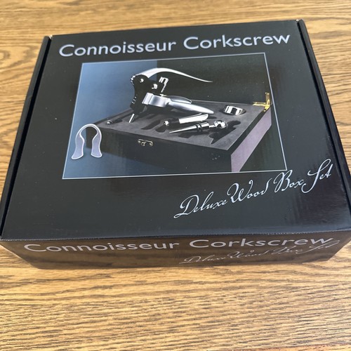 New connoisseur corkscrew - **connoisseur,