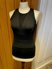 Stella Mccartney adidas Top Gym Yoga Training running Small Size 8 Black