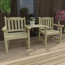 Garden Love Seat Companion Set
