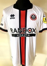 Sheffield United Match Worn Issued Away Shirt 2022/23 Promotion Season Robinson