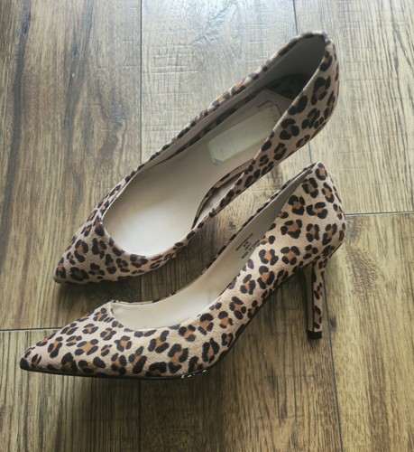 Lepard print stiletto comfy