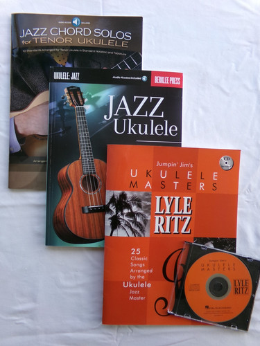 Jazz books for - 3, ukulele