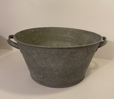 Vintage Galvanised Metal Wash