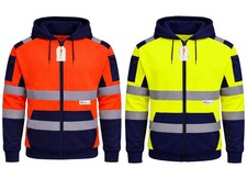 Hi Viz Full Zip Hoodie Class 3