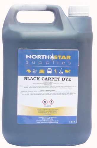 Black carpet dye ltr - 5,
