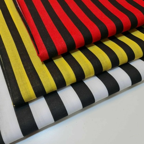 Candy stripe polycotton - candy,