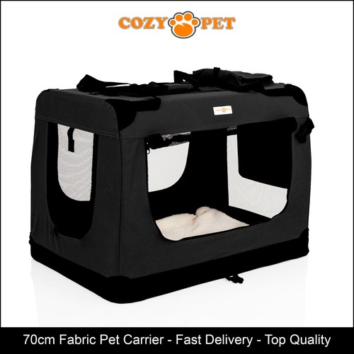 Fabric dog crate 70cm - dog, by