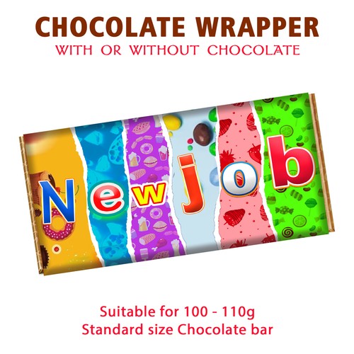 New job chocolate - job,
