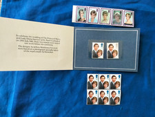 Royal Wedding Stamps  Charles