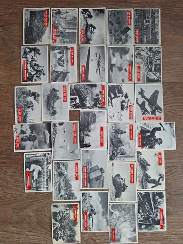 War bulletin cards - war,