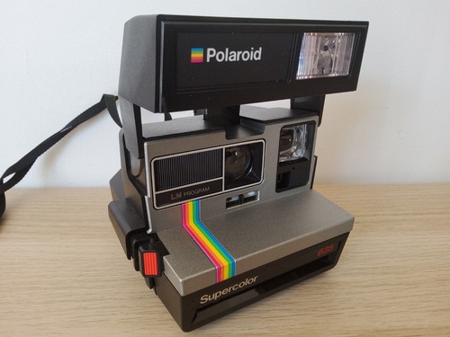 Vintage polaroid supercolour - vintage,