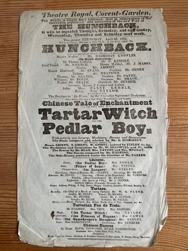 Original playbill theatre - original,