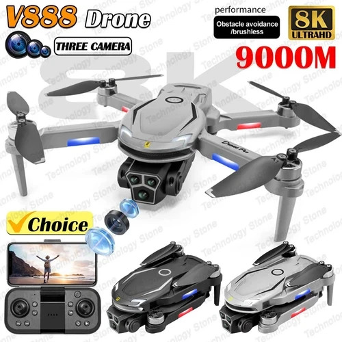 V88 drone gps - 8k, 5g