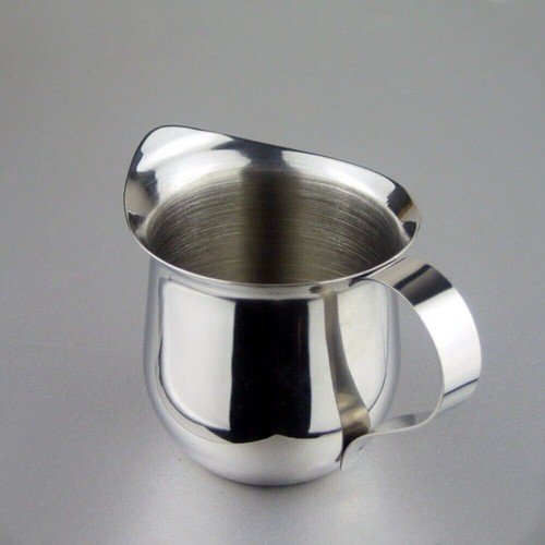 1xstainless steel milk coffee - steel, milk/coffee