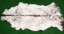 Luxury Goat hide Rug Hair on