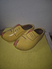 CLOGS - HANDMADE DUTCH WOODEN -  VINTAGE 