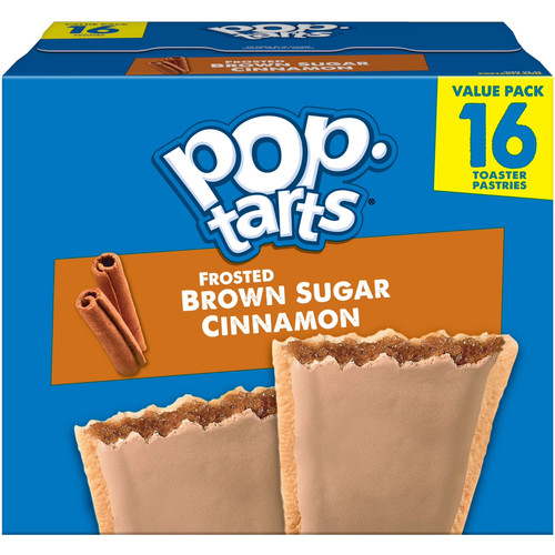 Pop tarts frosted brown - brown, sugar
