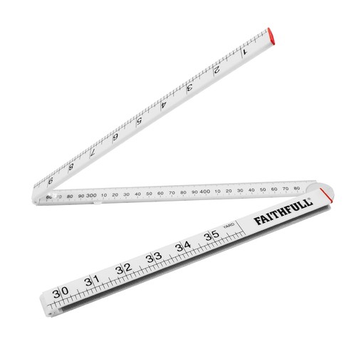 Faithfull folding rule metre - folding,