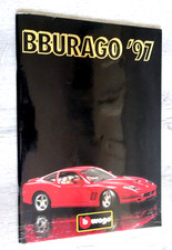 Bburago Brochure 1997 Die Cast Car Catalog Burago