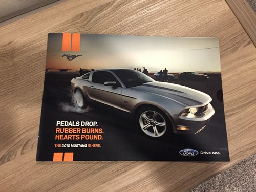 2010 ford mustang sales piece - 2010.,