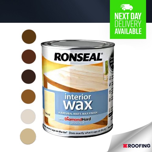 Ronseal interior wax 750ml - interior,