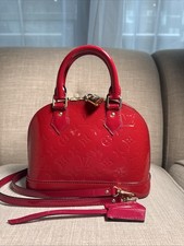 Louis Vuitton Alma BB Red