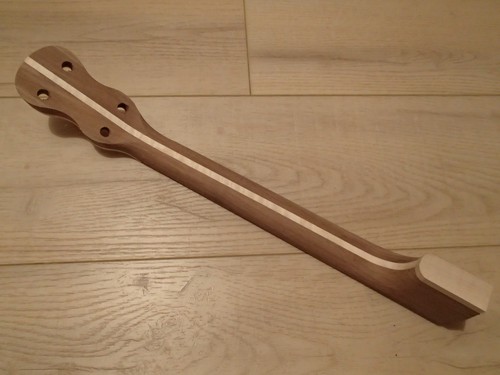 Tenor banjo neck walnut - walnut, and