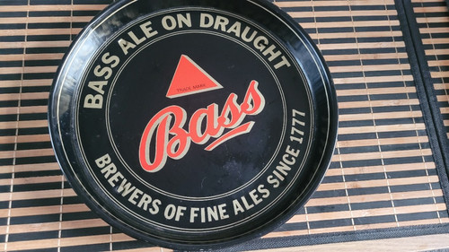 Tin tray bass ale draught - tray,