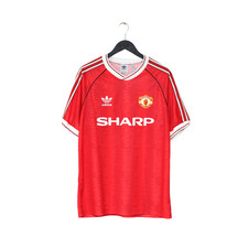 1990/92 KANCHELSKIS #11 Manchester United adidas Originals Football Shirt (L)