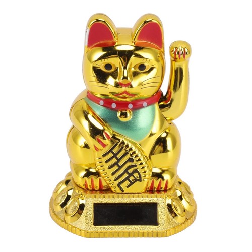 Chinese lucky waving gold - chinese,