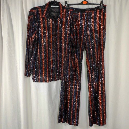 Zara womens sequin suit - zara,