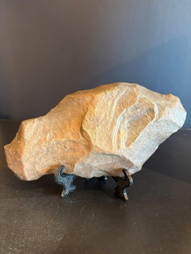 Authentic paleolithic hand - paleolithic, axe